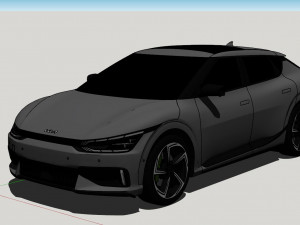 Kia EV6 2022 3D-Modell