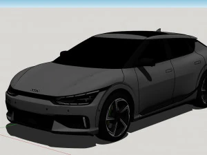 Kia EV6 2022 3D Model
