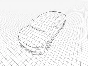 Kia EV6 2022 3D Model