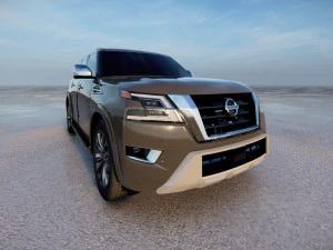 Nissan Armada 2022 3D Model
