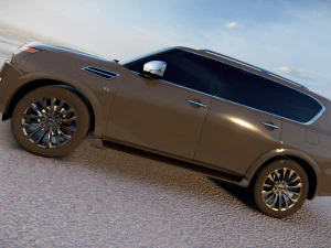 Nissan Armada 2022 3D Model