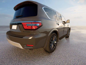 Nissan Armada 2022 3D Model