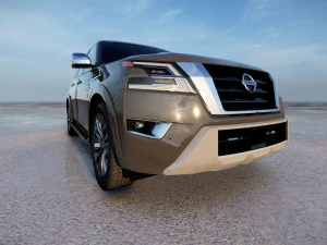 Nissan Armada 2022 3D Model