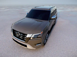 Nissan Armada 2022 3D Model
