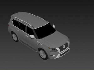 Nissan Armada 2022 3Dモデル