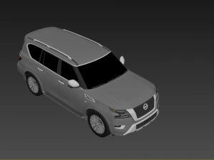 Nissan Armada 2022 3D Model