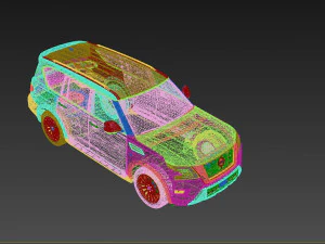 Nissan Armada 2022 3D Model