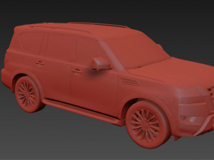 Nissan Armada 2022 3Dモデル