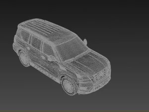 Nissan Armada 2022 3D Model