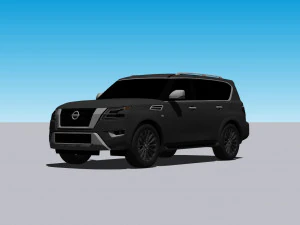 Nissan Armada 2022 3D Model