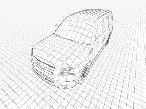 Nissan Armada 2022 3D Model