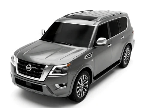 Nissan Armada 2022 3D Model