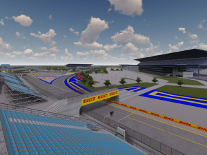 F1 track concept 3D मॉडल