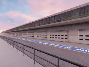 F1 track concept 3D मॉडल