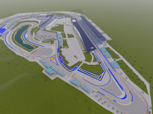 F1 track concept 3D मॉडल