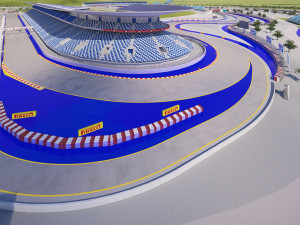 F1 track concept 3D मॉडल