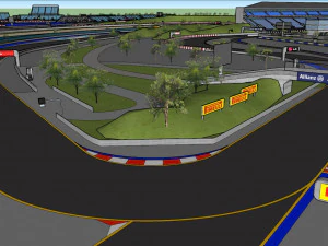 F1 track concept 3D Model