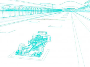F1 track concept 3D Model