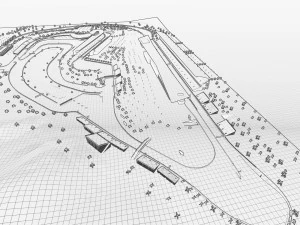 F1 track concept 3D Model
