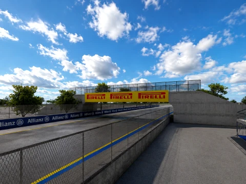 F1 track concept 3D Model