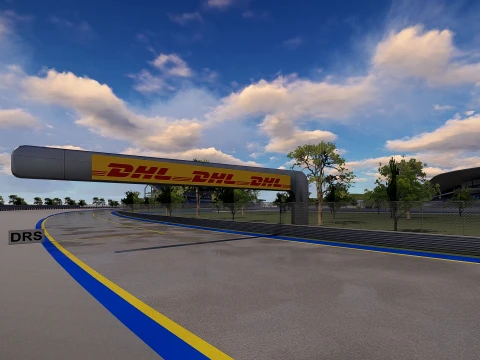 F1 track concept 3D Model