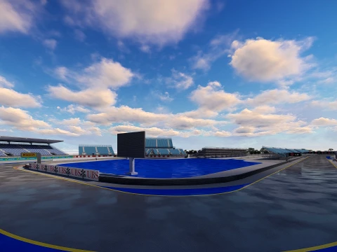 F1 track concept 3D Model