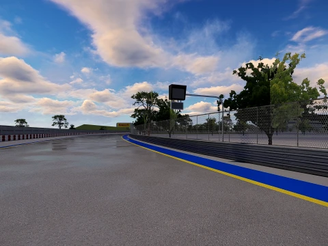 F1 track concept 3D Model