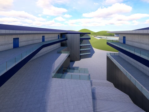 F1 track concept 3D Model