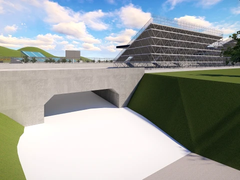 F1 track concept 3D Model