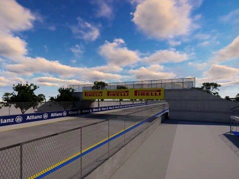 F1 track concept 3D Model