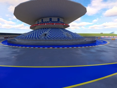 F1 track concept 3D Model