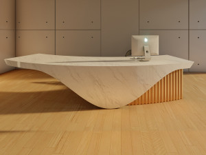 Reception Counter 3 3D 模型