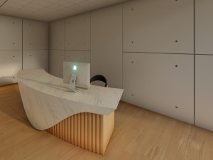 Reception Counter 3 Modelo 3D