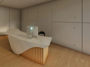 Reception Counter 3 3D Model