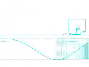 Reception Counter 3 Modelo 3D