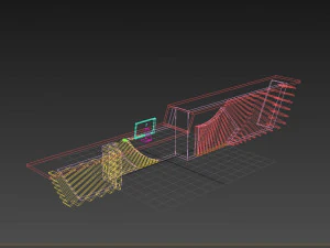 Reception Counter 8 3D Model