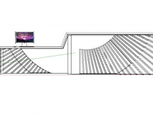 Reception Counter 8 Modello 3D