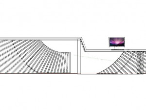 Reception Counter 8 Modello 3D