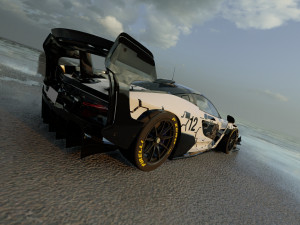 McLaren GTR Senna 3D Model