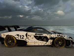 McLaren GTR Senna Modelo 3D