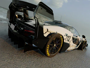 McLaren GTR Senna 3D Model