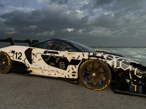 McLaren GTR Senna 3D Model