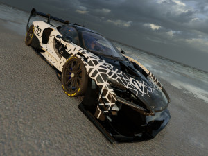 McLaren GTR Senna Modelo 3D