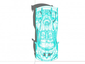 McLaren GTR Senna Modelo 3D