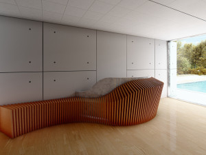Reception Counter 14 3D Model
