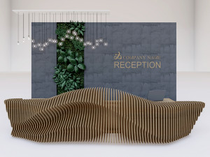 Reception Counter 15 3D 模型