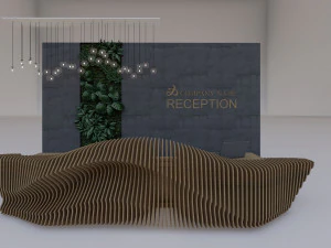 Reception Counter 15 3D Model