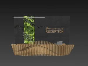 Reception Counter 15 3D Model