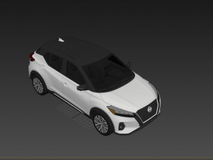 Nissan Kicks 2022 3D Модель
