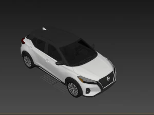 Nissan Kicks 2022 3D Model